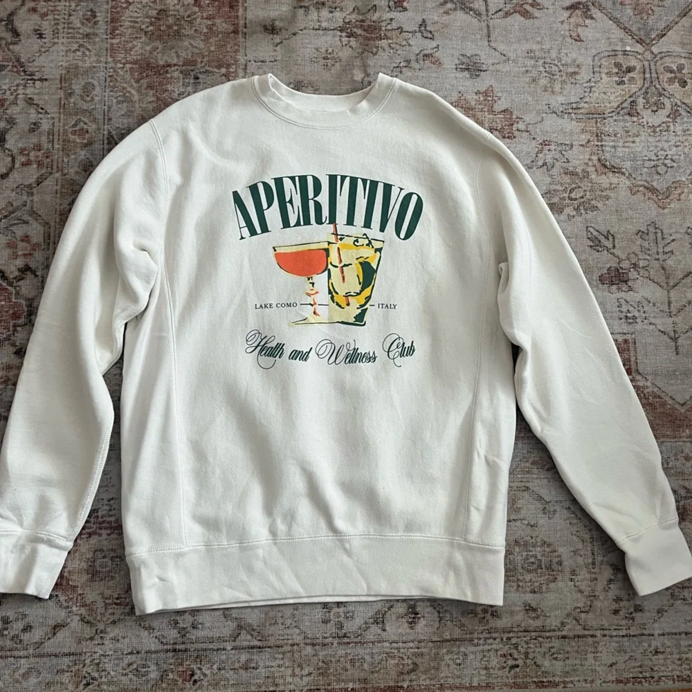 Aperitivo print Crewneck Sweater - Picture 2 of 6